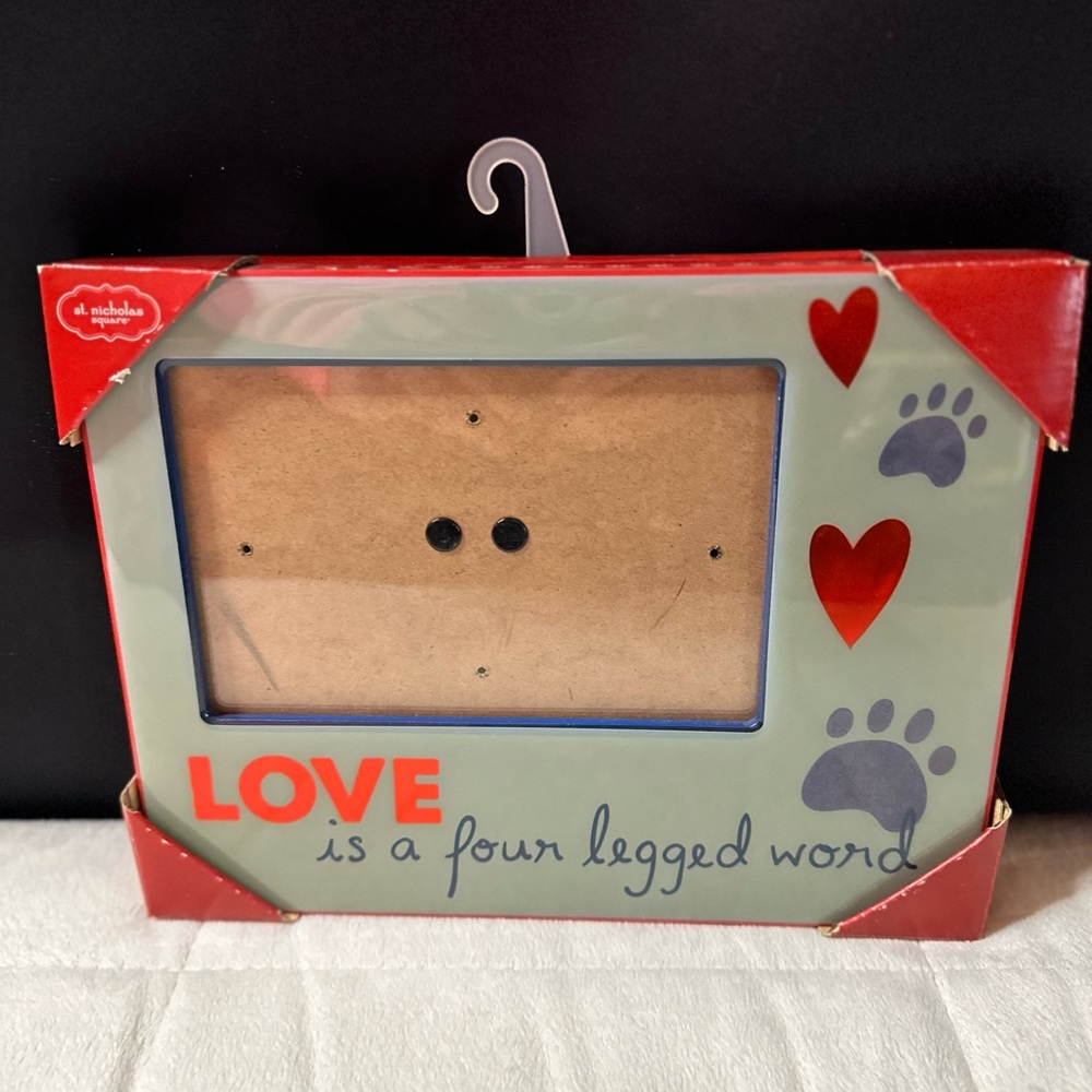 New “Love is a Four Legged Word” Adorable Picture Frame For Your Pet By Kohl’s